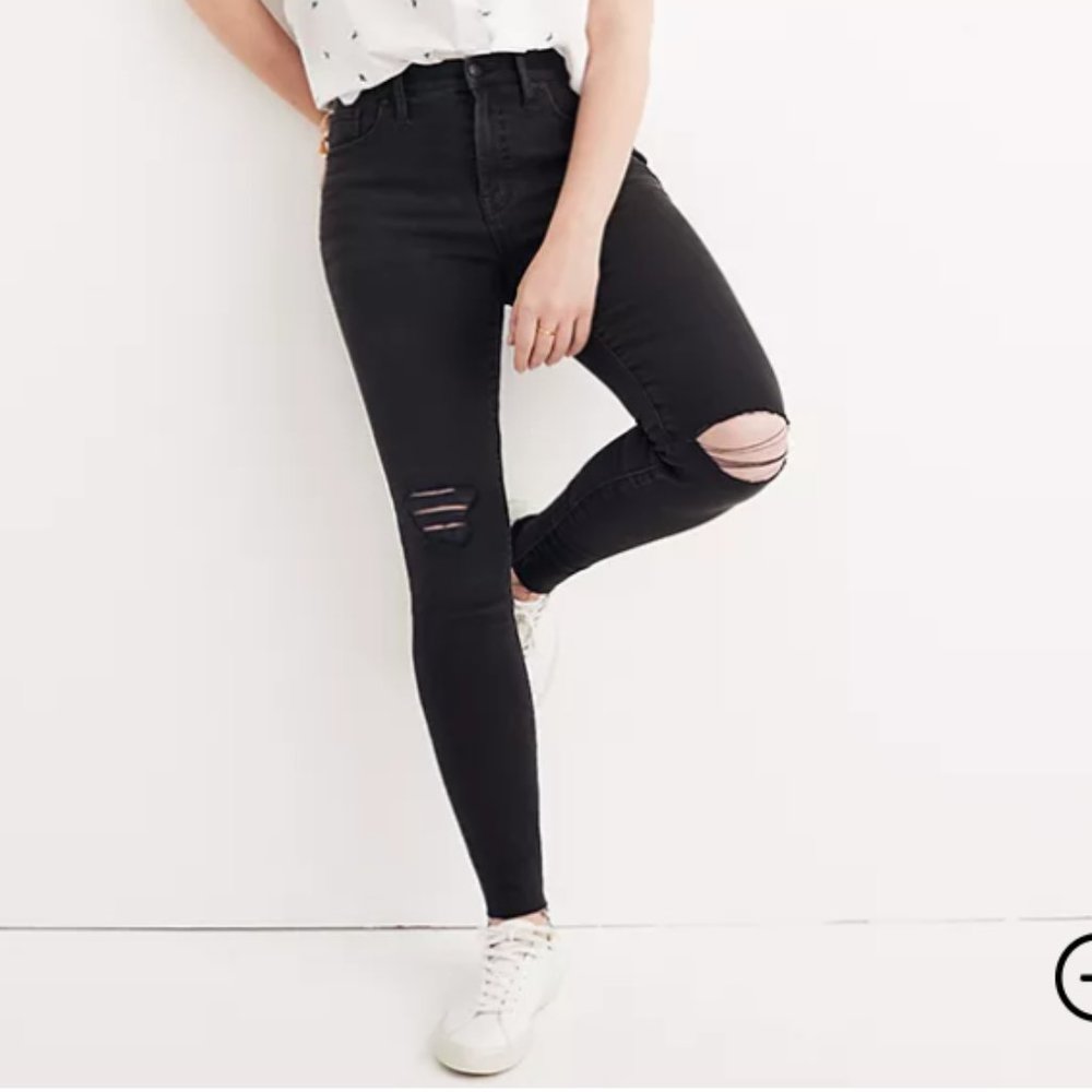 Madewell 10" High-Rise Skinny Skinny Jeans